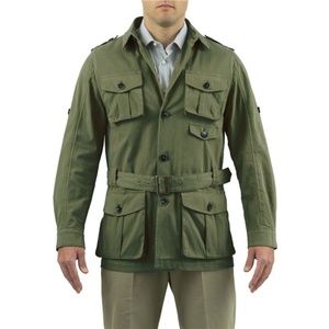Mens Beretta Serengeti Safari Jacket Green